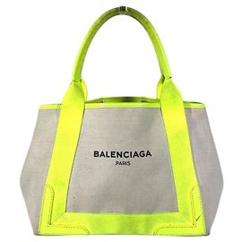 Balenciaga 339933 Navy Cabas S Tote Bag