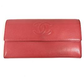 Cartera larga Chanel CC Coco Mark Logo