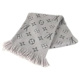 Sciarpa con frange Logomania Louis Vuitton
