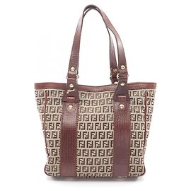 Borsa Tote Fendi Zucchino