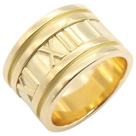 Tiffany & Co. Atlas breiter Ring aus 18 Karat Gelbgold
