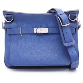 Hermes Jypsiere 31 Shoulder Bag Blue Electric - Hermès