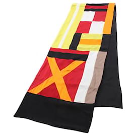 Stola in seta multicolore Hermes - Hermès