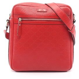 Borsa a mano/Borsa a tracolla Gucci Diamante in pelle rossa