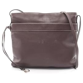 Borsa a tracolla in pelle marrone Loewe