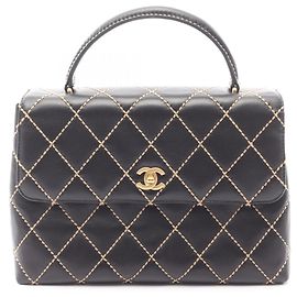 Borsa a mano con manico Wild Stitch Chanel