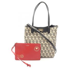 Bolso Tote 2-Way Gancini Salvatore Ferragamo