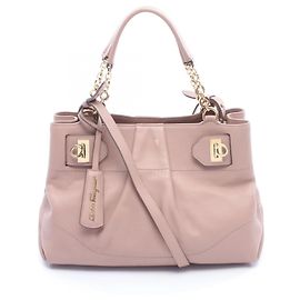 Bolso de mano 2-Way Gancini Salvatore Ferragamo