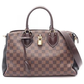 Louis Vuitton Normandie Damier Ebene Noir 2-Way Handbag