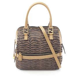 Borsa Tote 2-Way Fendi Zebra