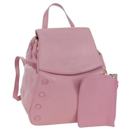 CELINE Rucksack Leder Rosa Gold Auth bs34989V - Céline