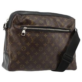 LOUIS VUITTON Borsa a spalla Monogram Macassar Torres PM M40635 LV Auth ep14573