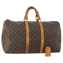 LOUIS VUITTON Borsa Boston Monogram Keepall 50 M41426 LV Auth bs34609 - Louis Vuitton