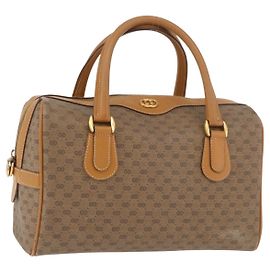 Borsa GUCCI Micro GG Supreme in PVC Beige Oro 002 115 0165 Auth 179378