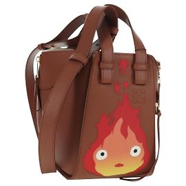 LOEWE × Ghibli Howl's Hammock Calcifer Bag Pelle 2way Oro Autentico 167309SM