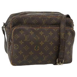 LOUIS VUITTON Borsa a Spalla Monogram Nile M45244 LV Auth 178759