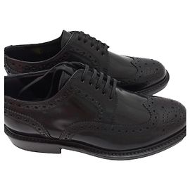 Zapatos Oxford Saint Laurent de piel negros