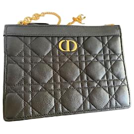 Dior Cartera Lady Dior Cuero Cannage Negro