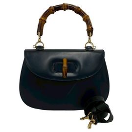 Borsa a mano GUCCI Vintage Bamboo Leather