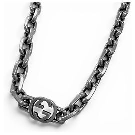 Collana a catena Interlocking G Gucci