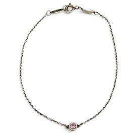 Bracciale con charm in argento Tiffany & Co. Elsa Peretti