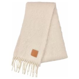 Stola lunga in misto lana e mohair Loewe