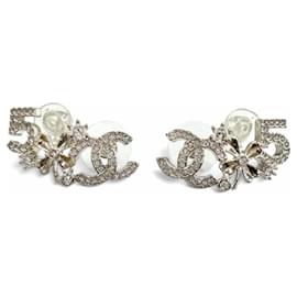 Orecchini CHANEL B23P Coco Mark No. 5 Clover Rhinestone