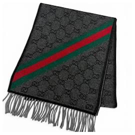 Gucci Wool GG Logo Stole