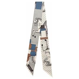 Sciarpa Twilly HERMES - Cavalier en Formes - Hermès