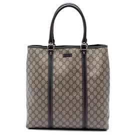 Tote verticale Gucci Beige GG Supreme Joy