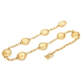 Cintura con catena e medaglione 31 Rue Cambon placcata oro Gold CC Chanel