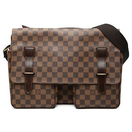 Louis Vuitton Marrone Damier Ebene Broadway