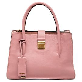Miu Miu Handtasche aus Madras-Ziegenleder in Rosa