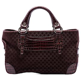 Borsa Celine Boogie in scamosciato marrone Macadam - Céline