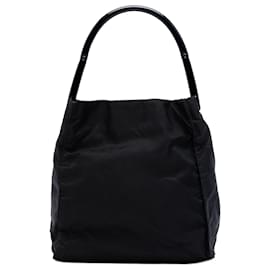 Tote in Tessuto nero Prada