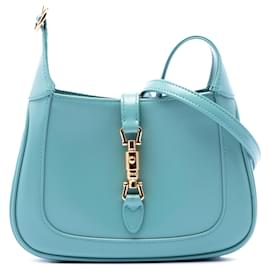 Gucci Blue Mini Calfskin Jackie 1961 Crossbody