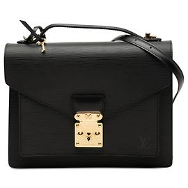 Louis Vuitton Black Epi Monceau 28
