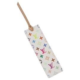 LOUIS VUITTON Monogram Mark Page Kadu Bookmark White M99196 LV Auth 179768V - Louis Vuitton