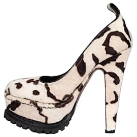 Décolleté con plateau Alaïa stampa animalier sz.37 Usato