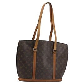 LOUIS VUITTON Monogram Babylone Tote Bag M51102 LV Auth ka4291