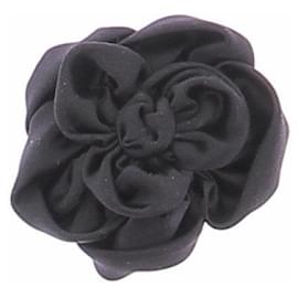 Jennifer Behr Fermaglio Capelli Fiore Nero