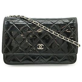 Borsa a tracolla con catena e portafoglio Chanel Matelassé Coco Mark