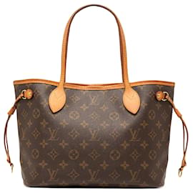 Louis Vuitton Marrone Monogram Neverfull PM