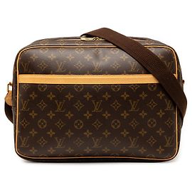 Louis Vuitton Marrone Monogram Reporter GM