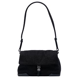 Borsa a tracolla Prada Black Wool Sports Line