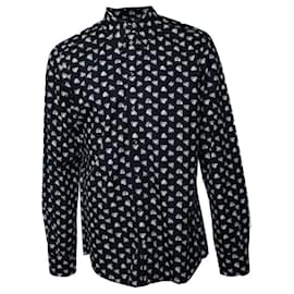 Dolce & Gabbana, camicia nera con stampa Hart