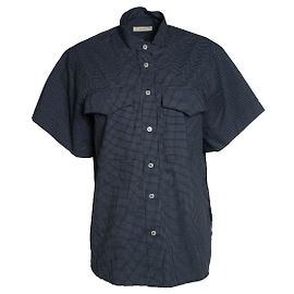 Autre Marque Camisa de manga corta a cuadros Matin