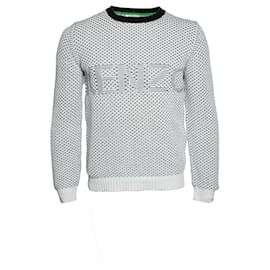 KENZO, Strickpullover in Schwarz und Weiß - Kenzo