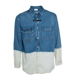 Givenchy, Denimhemd mit Bleichbad