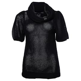 Marc Jacobs, top negro con cuello alto